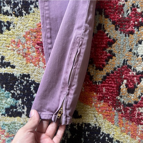 J. Crew thootpick purple skinny jeans size 26 - Picture 3 of 8
